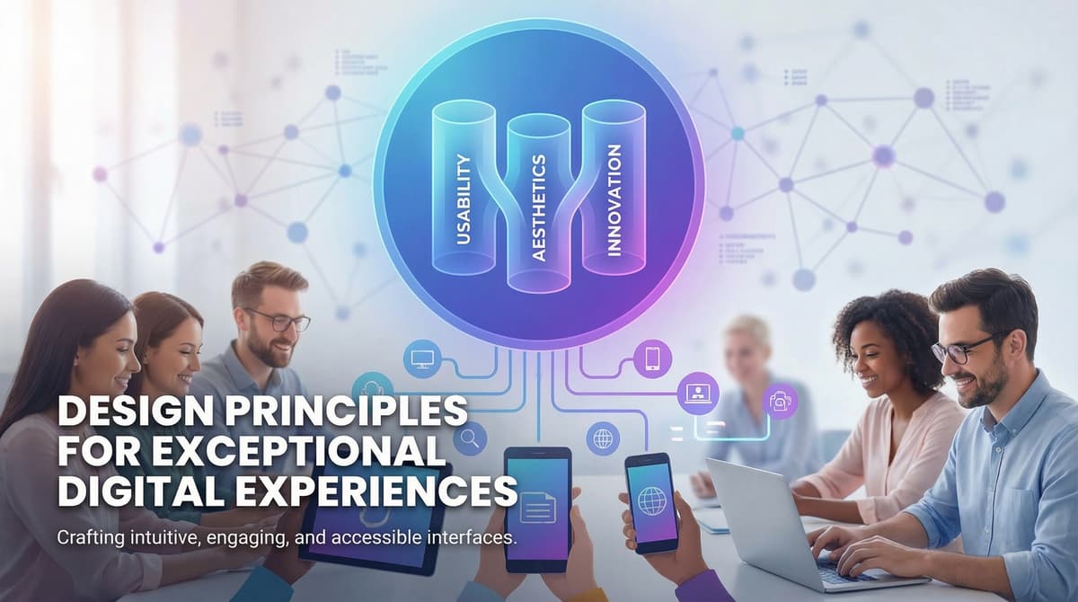 Design principles for digital experience innovation
