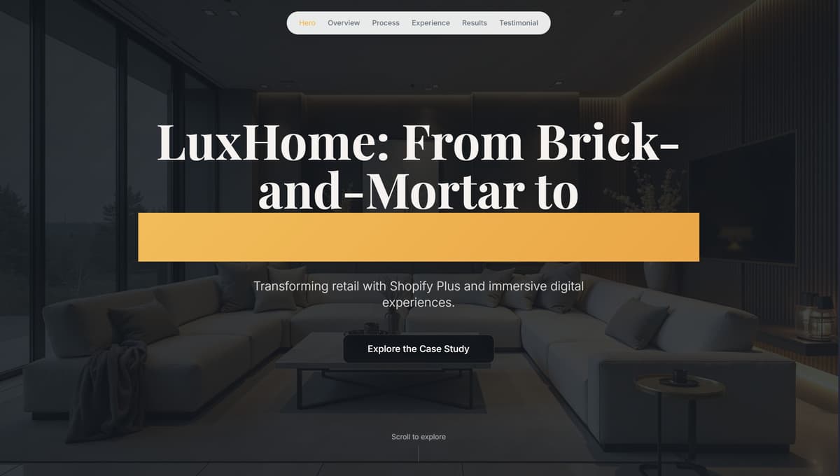 LuxHome Furnishings