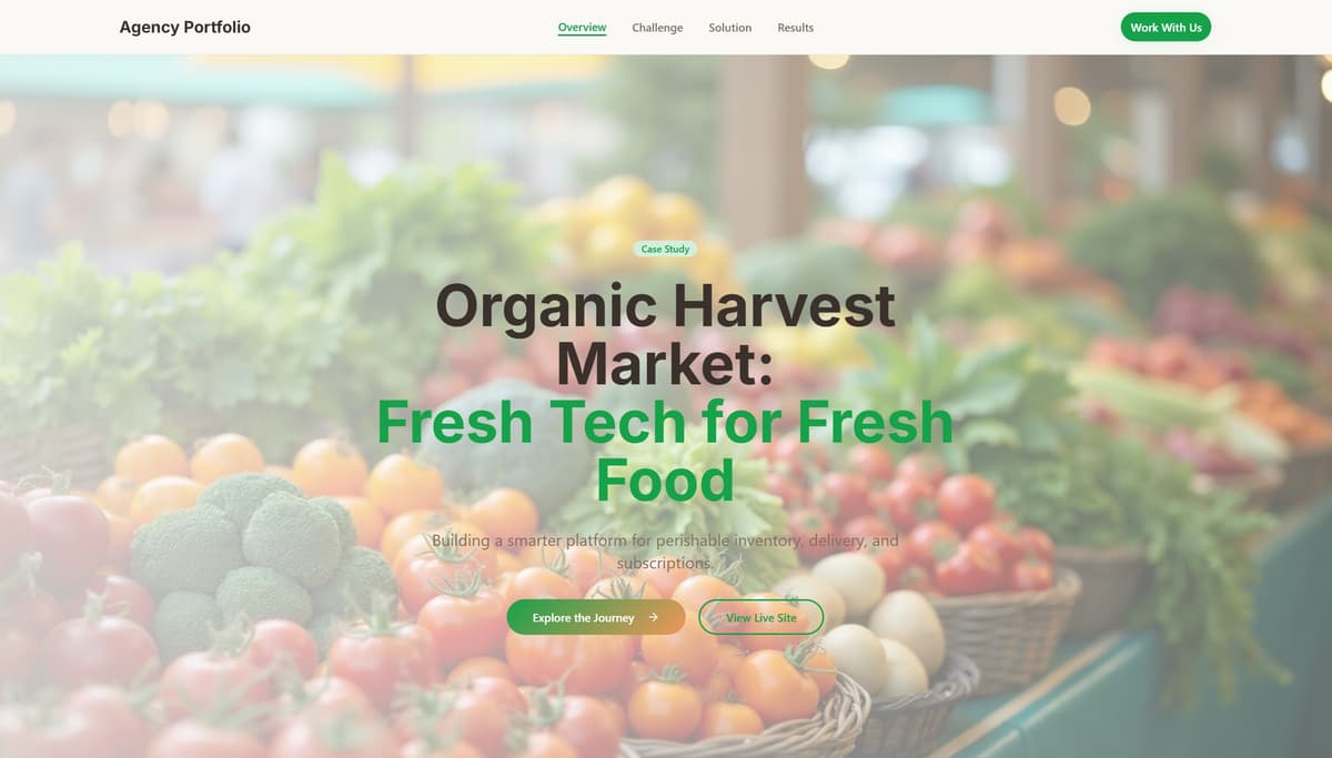 Organic Harvest Market